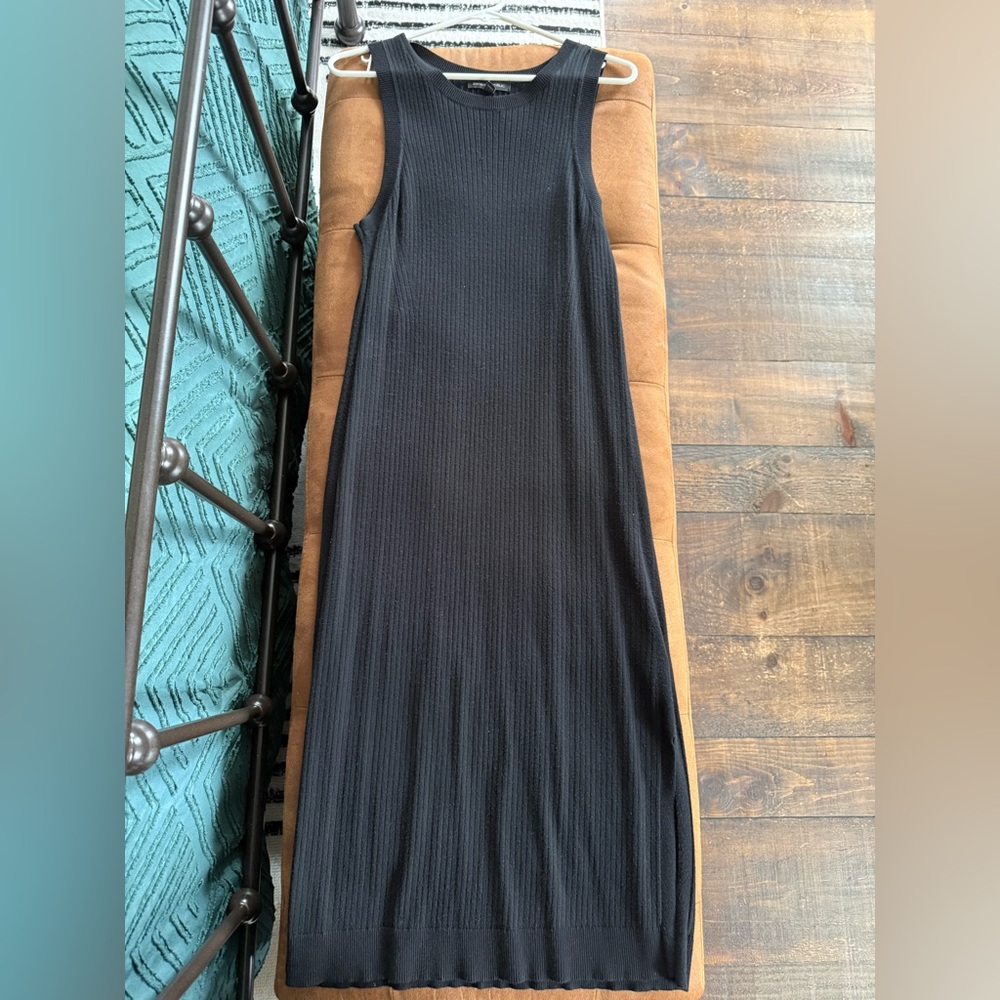 Banana Republic Black Midi Dress